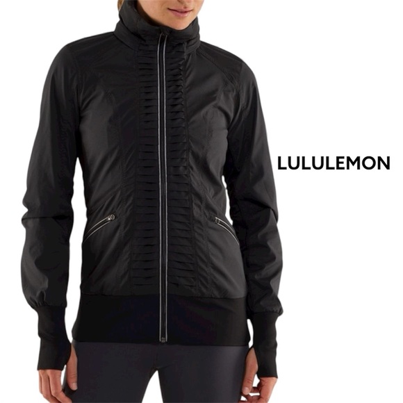 lululemon athletica Jackets & Blazers - LULULEMON Back On Track Jacket | Black | 10 Women’s Medium